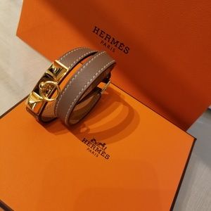 Hermès Rivale Double Tour Bracelet